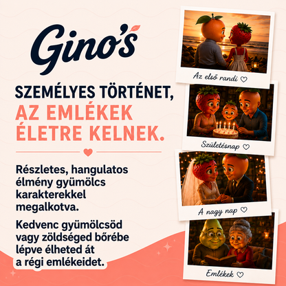 GINO'S | Ajándék, amit nem felejtenek el